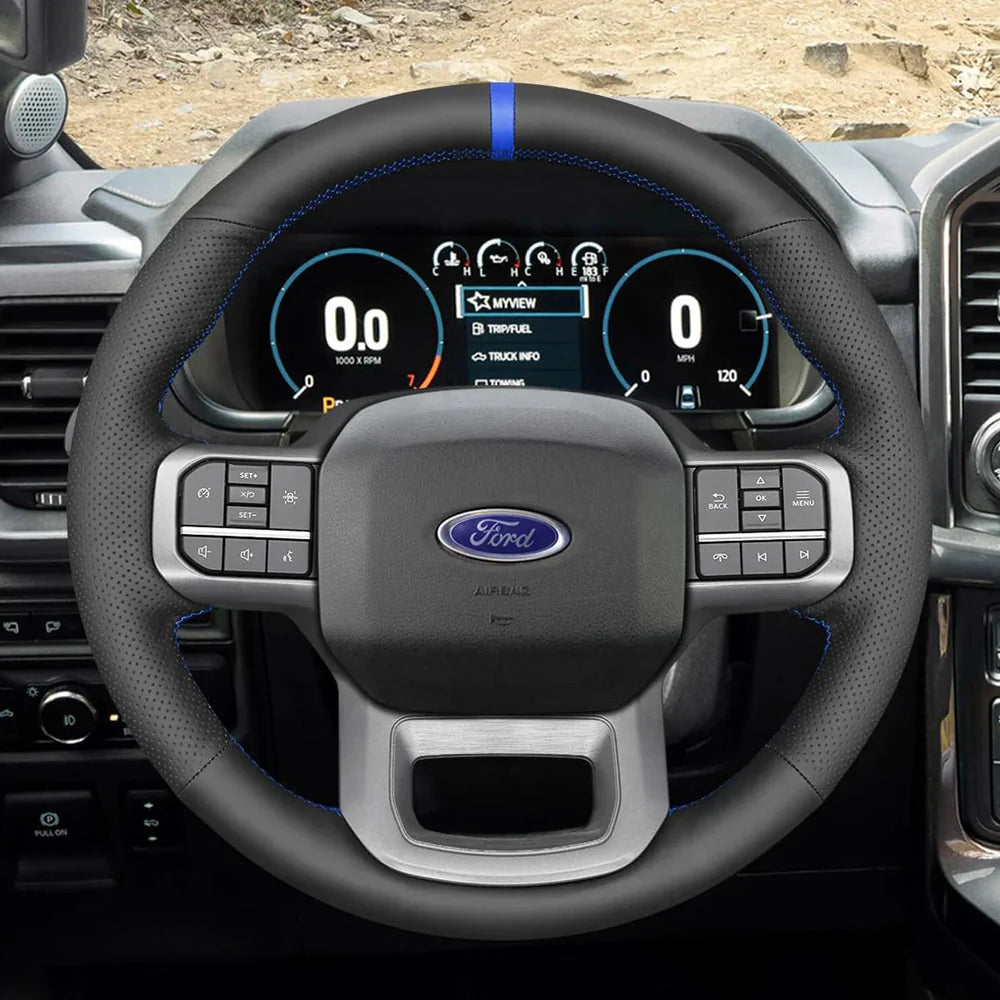Steering Wheel Cover for Ford F-150 F-250 F-350 F-450 Expedition Superduty 2021-2025