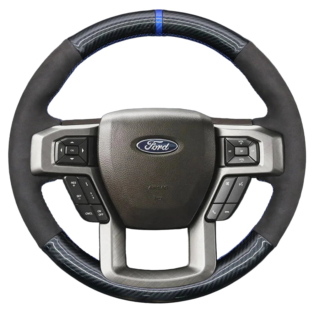 Steering Wheel Cover for Ford F-150 F150 F-250 F250 F-350 F350 F-450 F450 Expedition 2015-2023