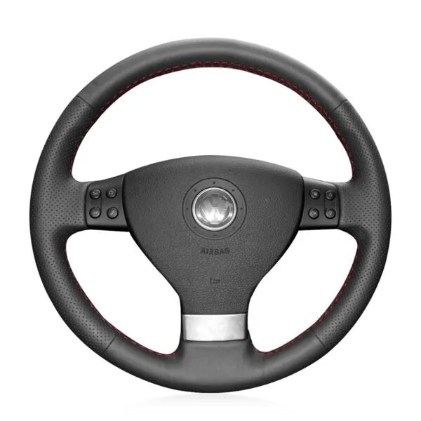 Steering Wheel Cover for Volkswagen Golf 7 Alltrack SportWagen Jetta Passat Tiguan e-Golf Arteon Atlas