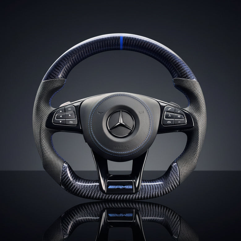 Steering Wheel For Mercedes-Benz C / E / A / CLA / CLS / S / GLC / GLE / AMG GT Class (2013-2023)