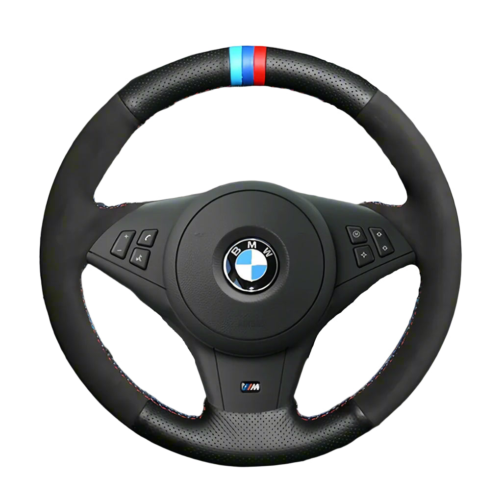 Steering Wheel Cover for BMW 5 Series E60 E61 2003-2010 6 Series E63 E64 2004-2009