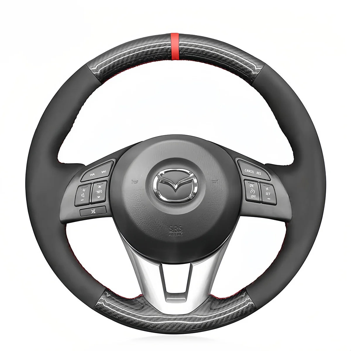 Steering Wheel Cover for Mazda 3 Axela Mazda 6 Atenza Mazda 2 CX-3 CX-5 Toyota Yaris iA Scion iA
