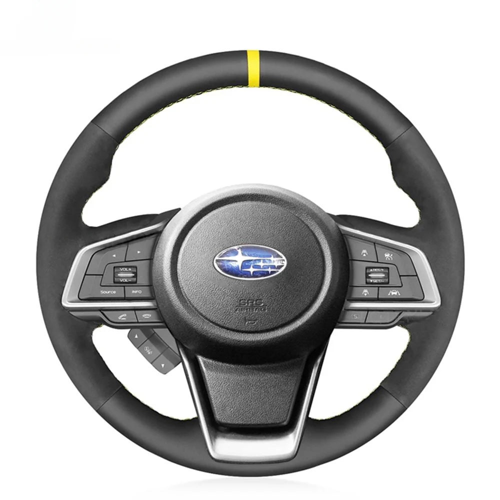 Steering Wheel Cover for Subaru Forester Ascent Crosstrek Impreza Legacy Outback 2018-2020