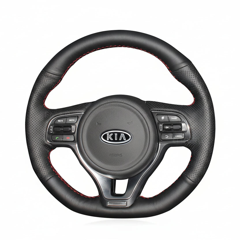 Steering Wheel Cover for Kia K5 Optima 4 Sportage 4 GT-Line GT 2015-2019