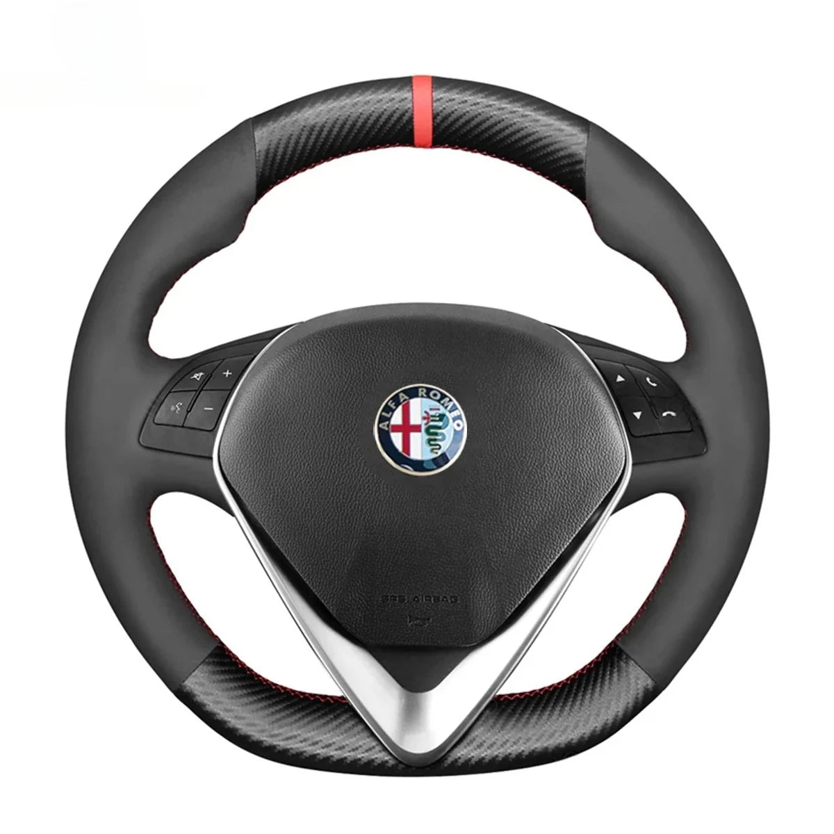 Steering Wheel Cover for Alfa Romeo Giulietta 2014-2021