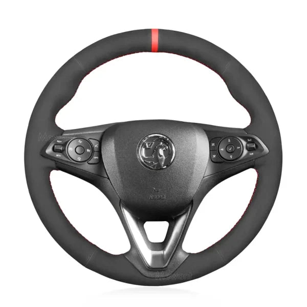 Steering Wheel Cover for Opel Vauxhall Astra K Corsa E F Combo Life Grandland X Insignia Mokka / Holden Calais Commodore