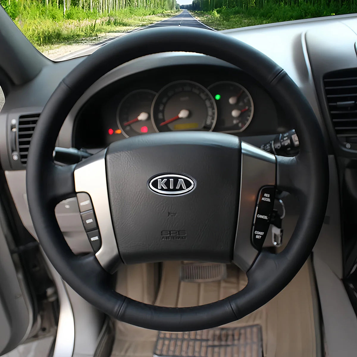 Steering Wheel Cover for Kia Sorento 2002-2010