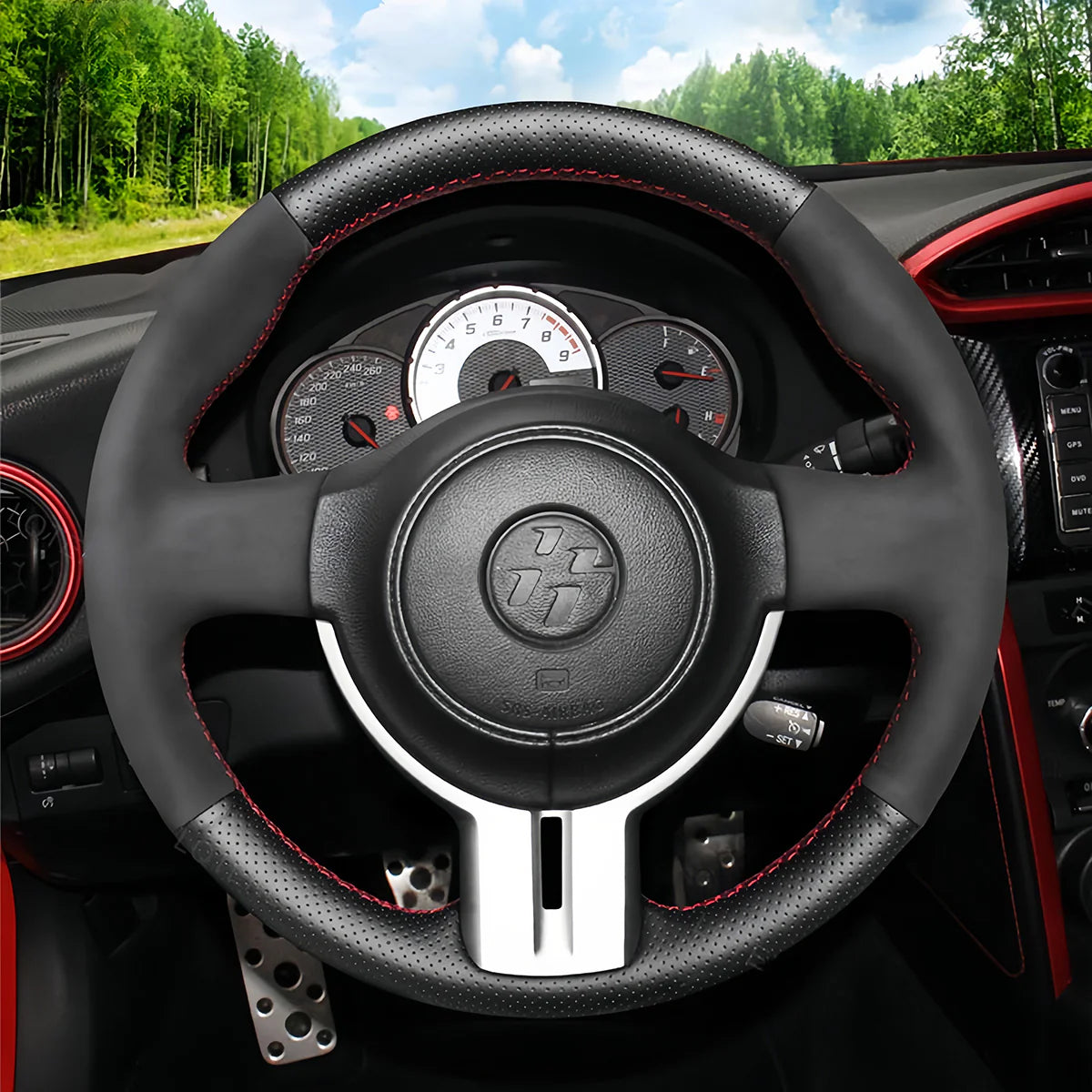 Steering Wheel Cover for Subaru BRZ 2012-2015