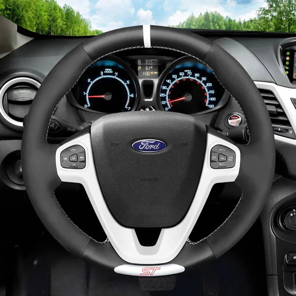 Steering Wheel Cover for Ford Fiesta ST 2014-2019