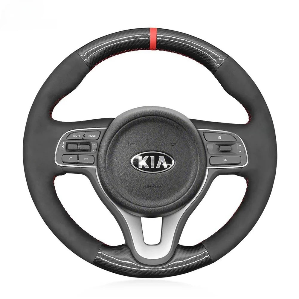 Steering Wheel Cover for Kia Sportage 4 Niro Optima 2015-2022