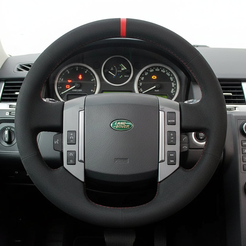 Steering Wheel Cover for Land Rover Range Rover Sport L320 LR4 L319 LR2 L359 Freelander 2 Discovery 4 2009-2017