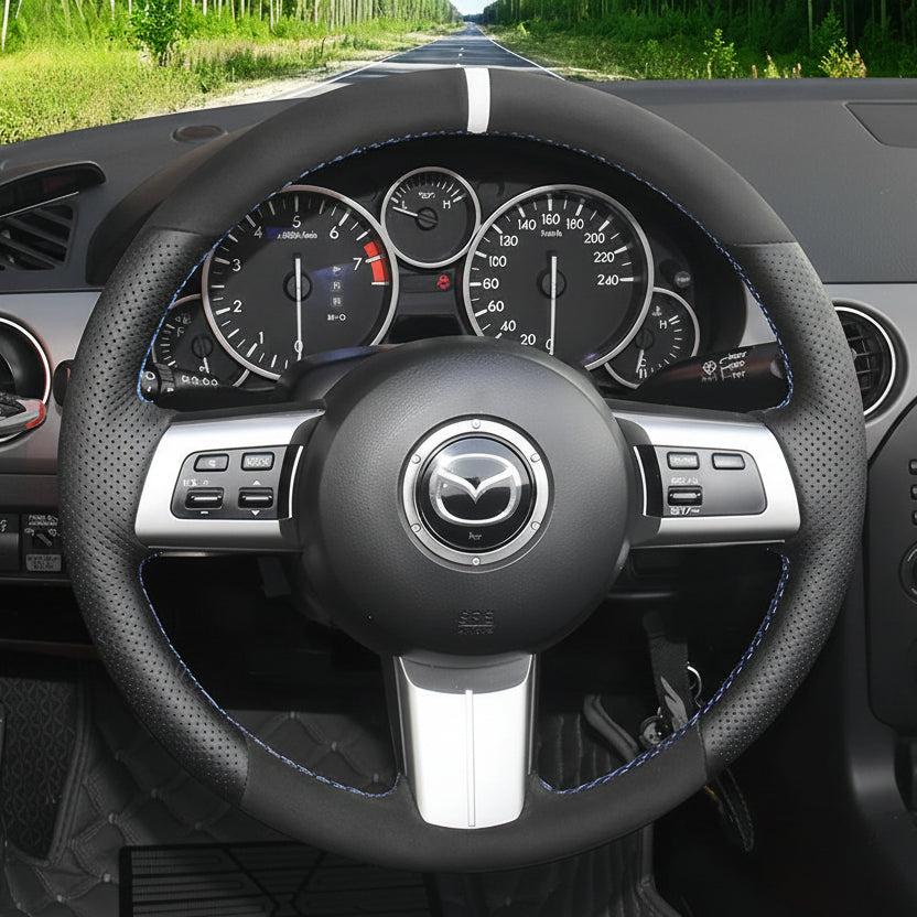 Steering Wheel Cover for Mazda MX-5 MX5 RX-8 RX8 CX-7 CX7 2006-2014