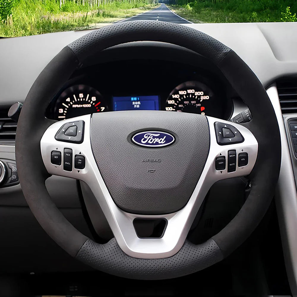 Steering Wheel Cover for Ford Edge Explorer Flex Taurus 2011-2019