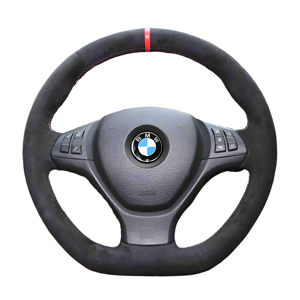 Steering Wheel Cover for BMW X5 E70 2006-2013 X6 E71 2008-2014 E72 2009-2010