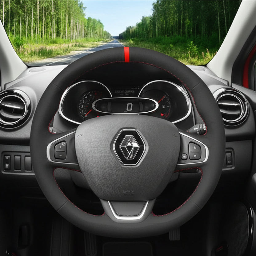 Steering Wheel Cover for Renault Clio 4 IV Captur Kaptur 2016-2020