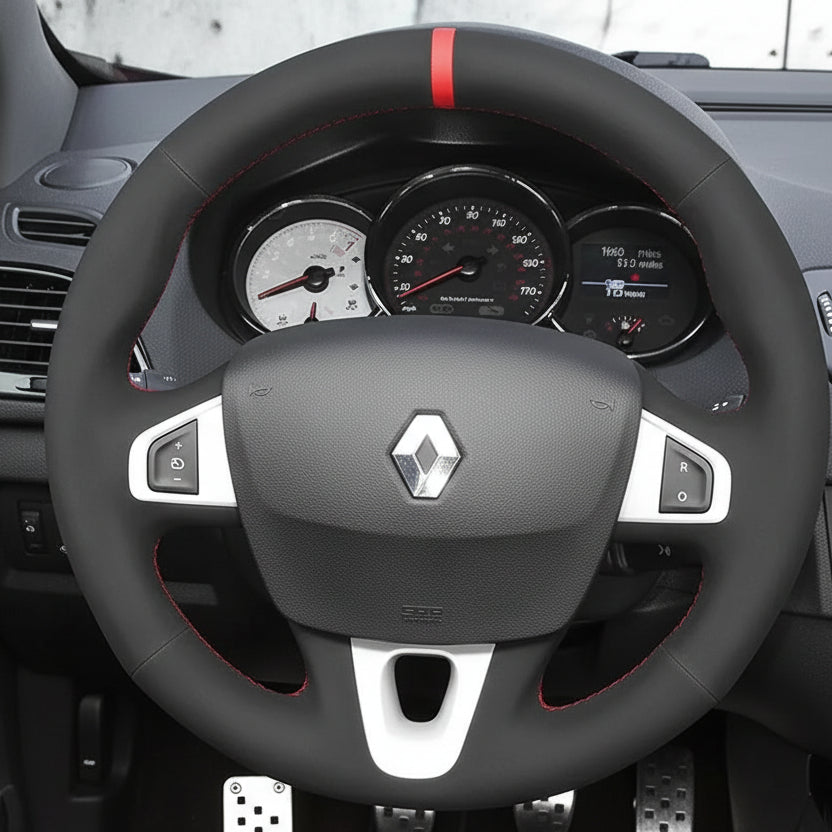 Steering Wheel Cover for Renault Megane 3 Coupe RS 2010-2016