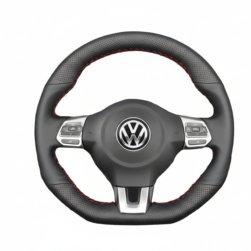 Steering Wheel Cover for Volkswagen Golf MK6 Polo GTI Scirocco Tiguan Jetta 2009-2018