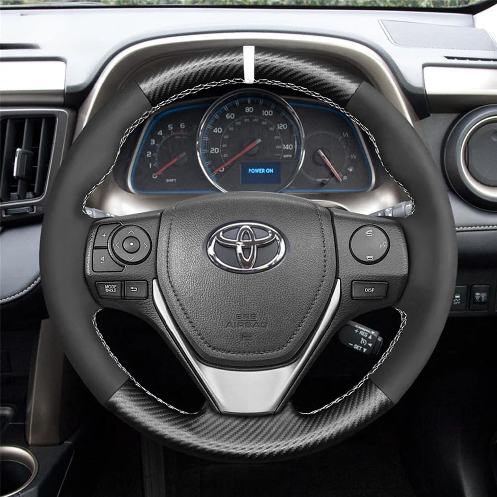 Steering Wheel Cover for Toyota RAV4 Corolla Corolla iM Auris Isis Scion iM 2012-2019