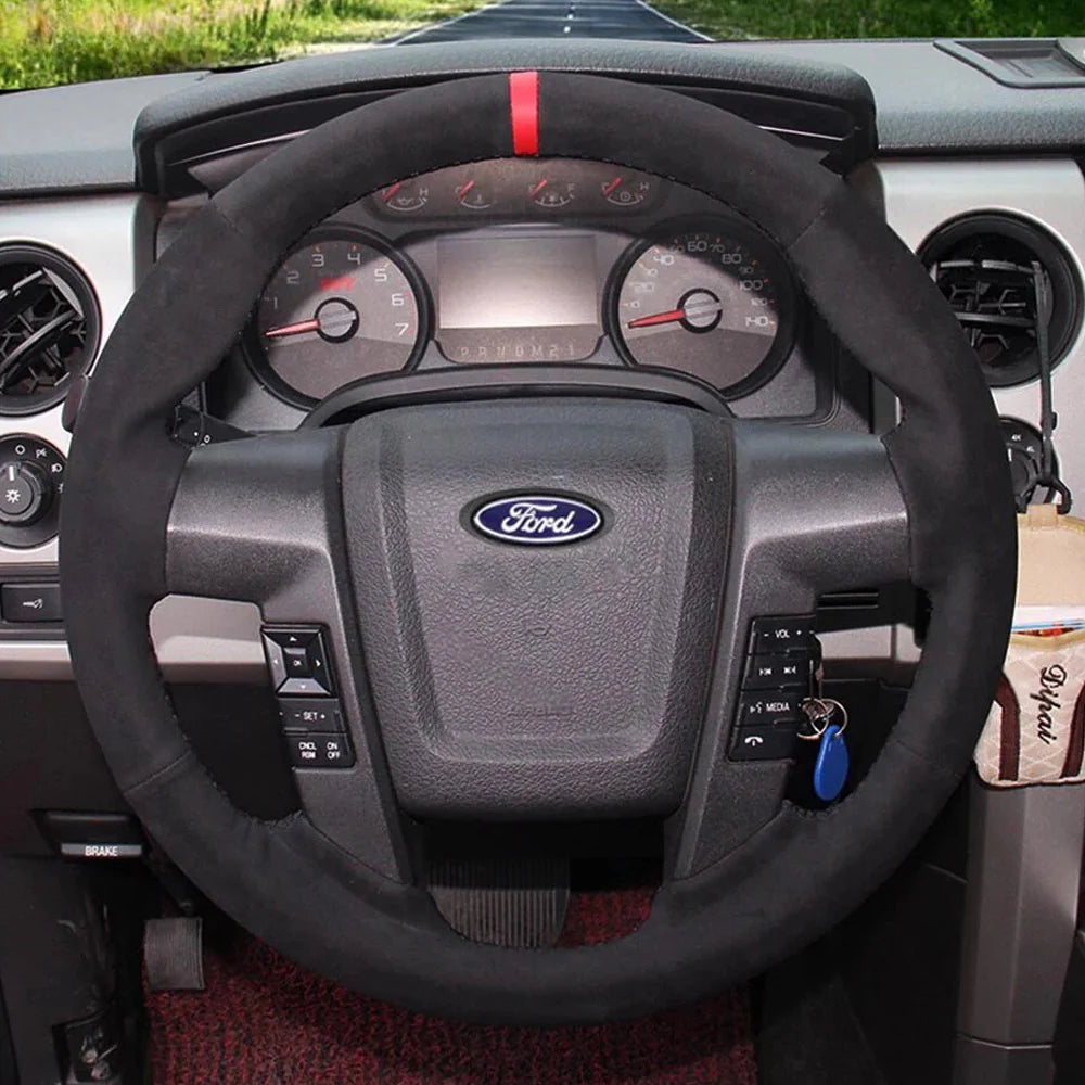 Steering Wheel Cover for Ford F-150 F150 Raptor 2010-2015