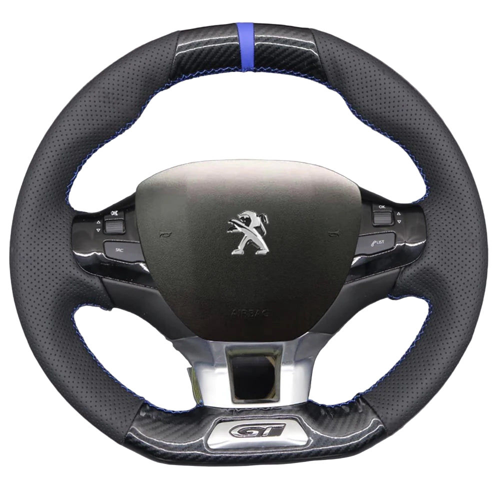 Steering Wheel Cover for Peugeot 208 308 SW 2008 GT/GTI/GT Line 2013-2021