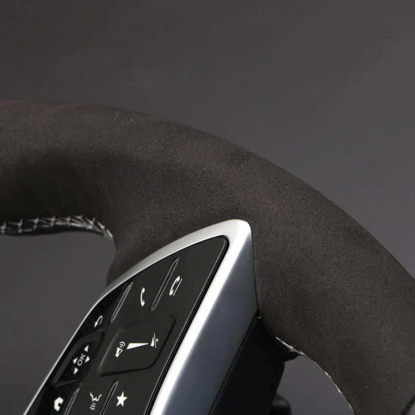 Steering Wheel Cover for Mercedes-Benz C-Class EQE B-Class CLA-Class GLC-Class 2021-2024