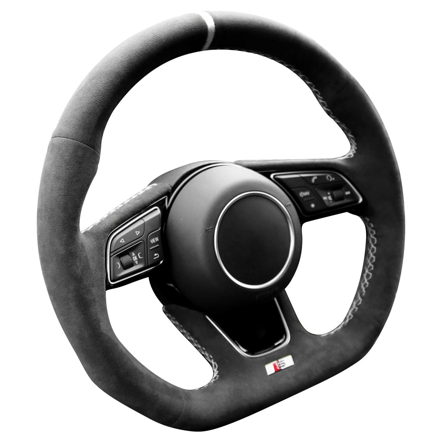 Steering Wheel Cover for Audi A3 A5 RS 3 RS 5 S3 S4 S5 2015-2022