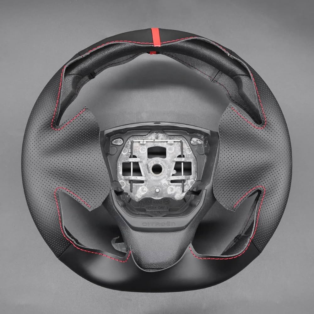 Steering Wheel Cover for Peugeot Expert Traveller 408 / Citroen Jumpy Spacetourer C3 C4 / Fiat Scudo 2014-2022
