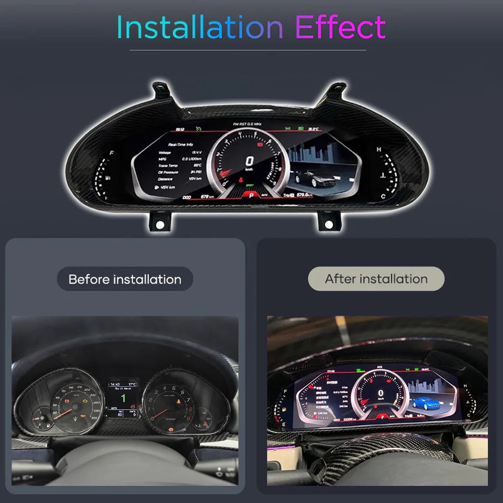 Digital Cluster for Maserati Granturismo GT 2008 - 2020