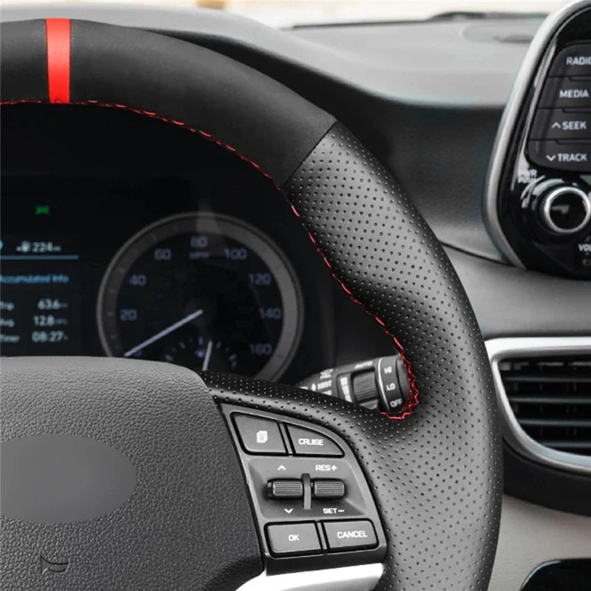Steering Wheel Cover for Hyundai Tucson III 2015-2021