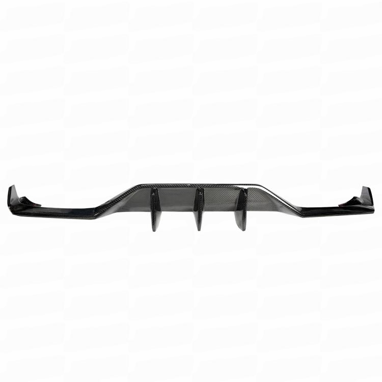 Carbon Fiber Rear Diffuser For Porsche 991 992 TECHART Style