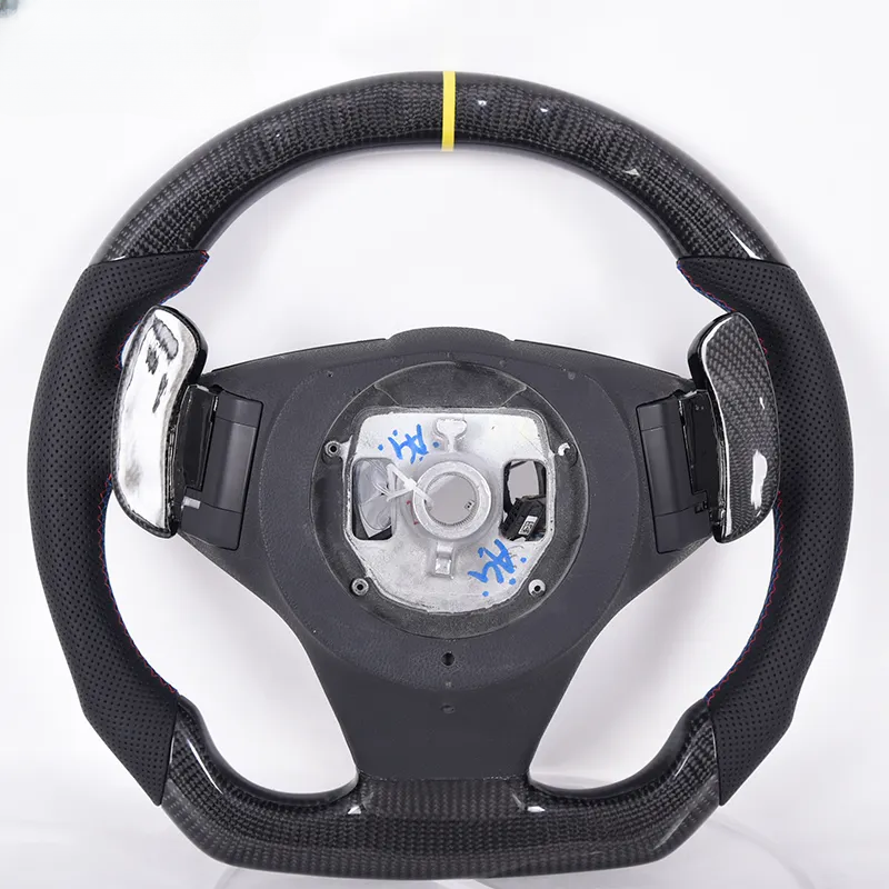 BMW E60 E63 M5 M6 Carbon Fiber Steering Wheel (Led Screen)