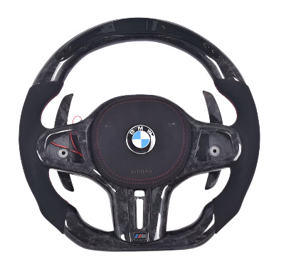 Forged Carbon Steering Wheel For BMW M2/M3/M4/M5/X3M/X4M/X5M/G80/G82/G87/F95/F90/F96/F97