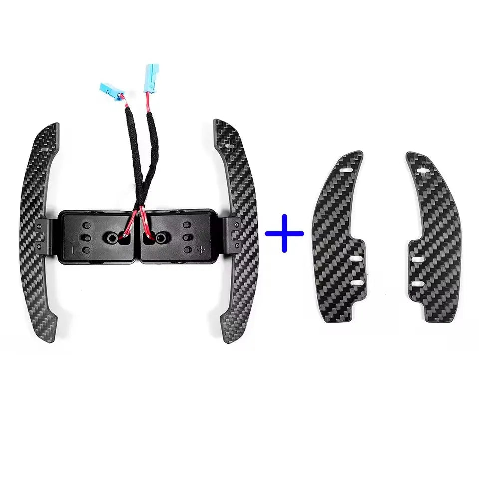 BMW Magnetic Carbon Fiber Paddles Series1/2/3/4/5/7 Series F20/F30/F10/G20/G30/F21/F32/F80/F82/F83(4)