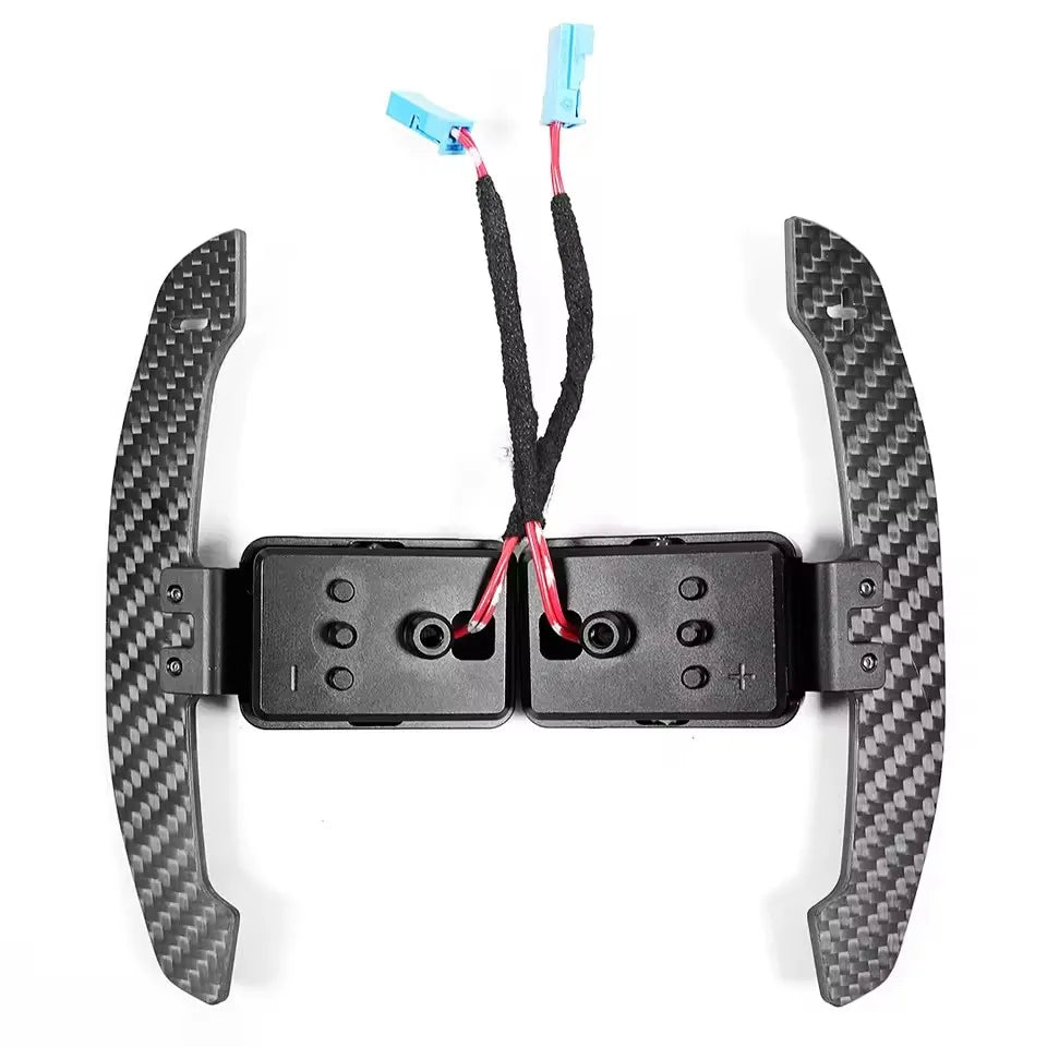 BMW Magnetic Carbon Fiber Paddles Series1/2/3/4/5/7 Series F20/F30/F10/G20/G30/F21/F32/F80/F82/F83 (9)