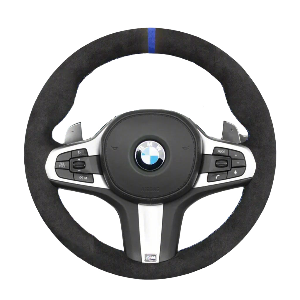 Steering Wheel Cover for BMW F44 G01 G02 G05 G06 G07 G11 G12 G14 G15 G16 G20 G22 G23 G26 G29 G30 G32 M Sport