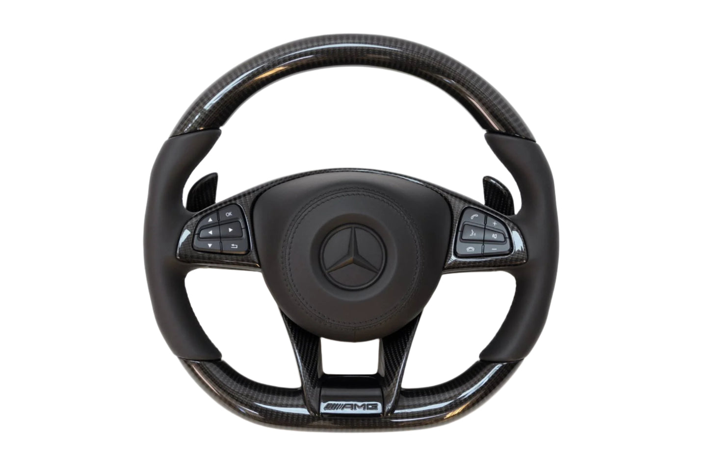 Carbon Steering Wheel For Mercedes GLE/GLC/C/E/W204/W205/W213