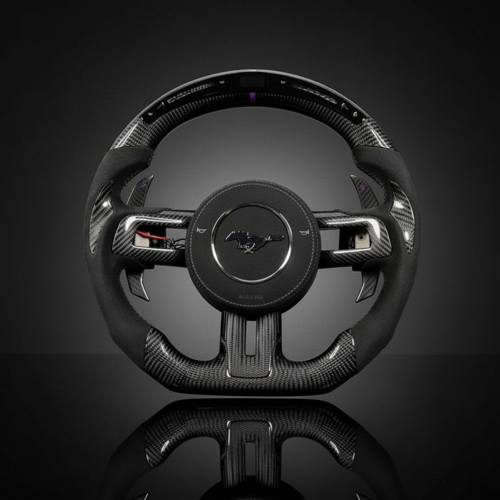 Custom Steering Wheel For Ford Mustang 2015-2024