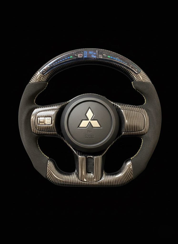 Custom Steering Wheel For Mitsubishi Lancer Evolution X