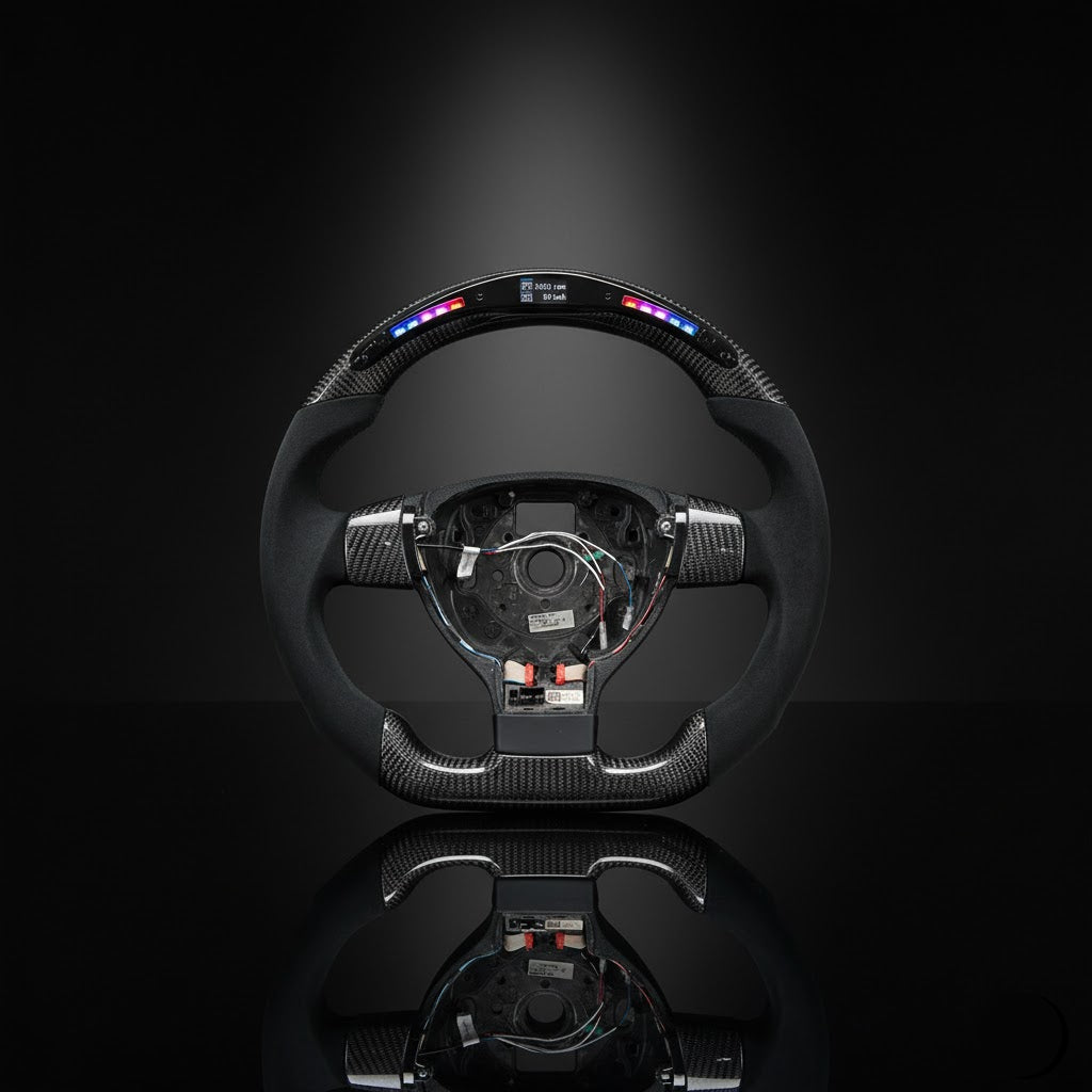 Custom Steering Wheel For Volkswagen Golf MK5 GTI R32 Scirocco Passat Variant Tiguan (2004-2010)