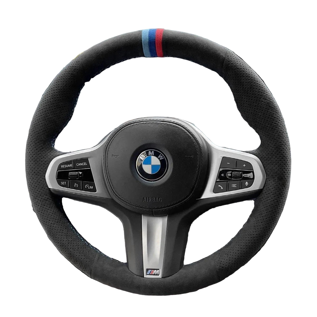 Steering Wheel Cover for BMW F44 G01 G02 G05 G06 G07 G11 G12 G14 G15 G16 G20 G22 G23 G26 G29 G30 G32 M Sport