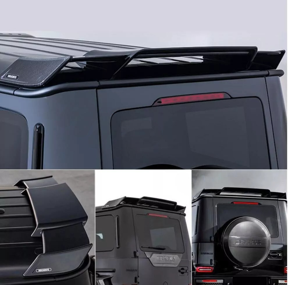 Matte Carbon Fiber Roof Spoiler For 2018-2019 Mercedes Benz G-CLASS W464 G60 G500