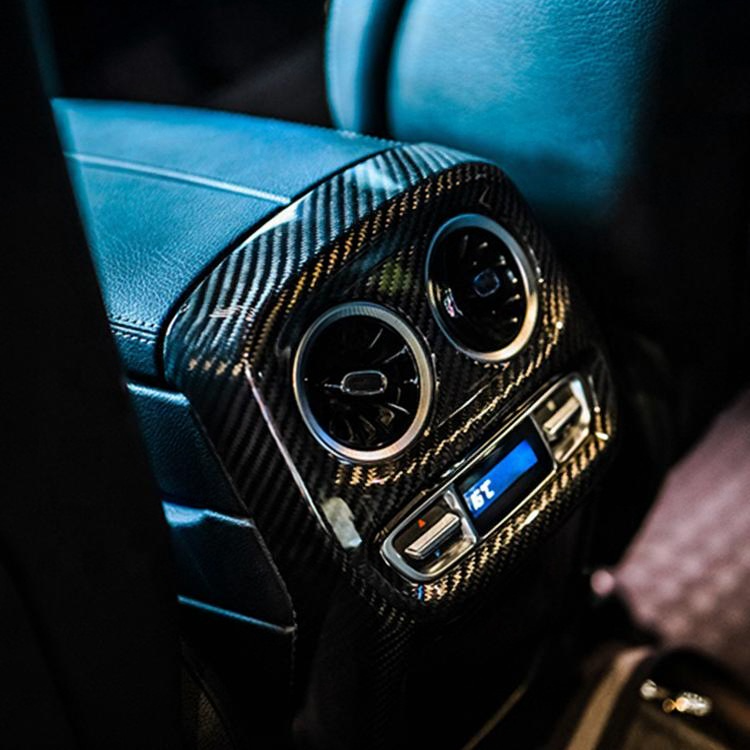 Carbon Fiber Rear Seat Air Conditioning Vent Outlet Cover For 2018-2022 Mercedes Benz G-CLASS W464 AMG G63