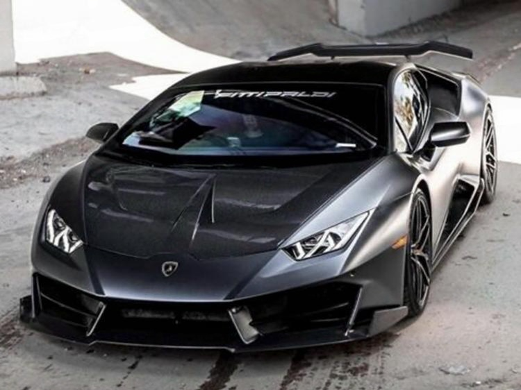 Carbon Fiber Front Lip For 2017-2019 Lamborghini Huracan LP580