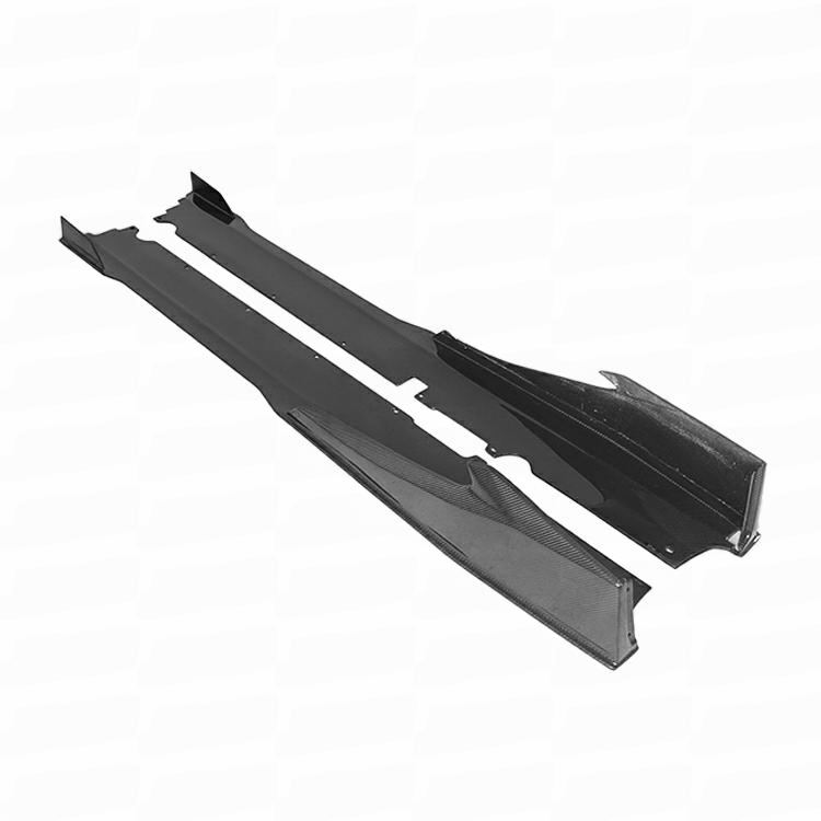 Carbon Fiber Side Skirts For 2014-2019 Lamborghini Huracan LP610