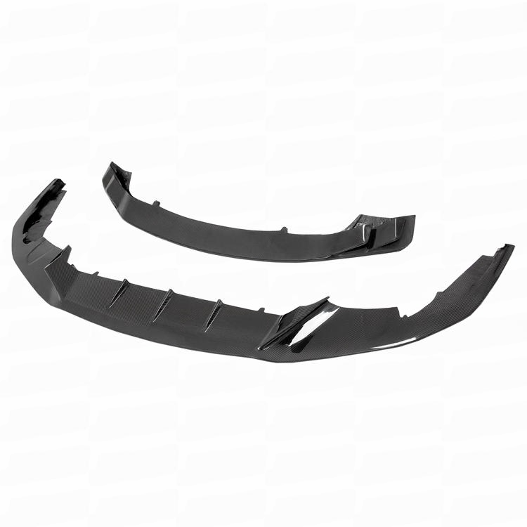 V WEAVE Carbon Fiber Front Lip For 2019-2021 Lamborghini Huracan EVO