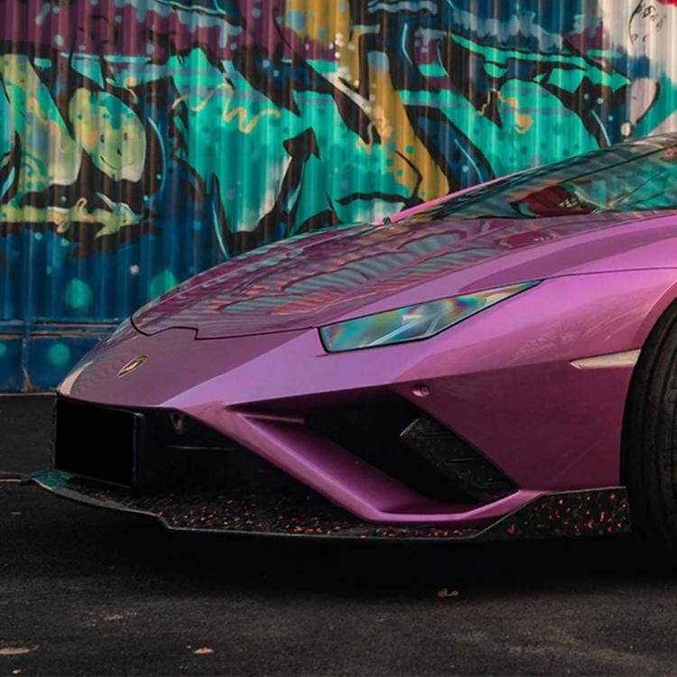 Carbon Fiber Front Lip For 2019-2022 Lamborghini Huracan EVO