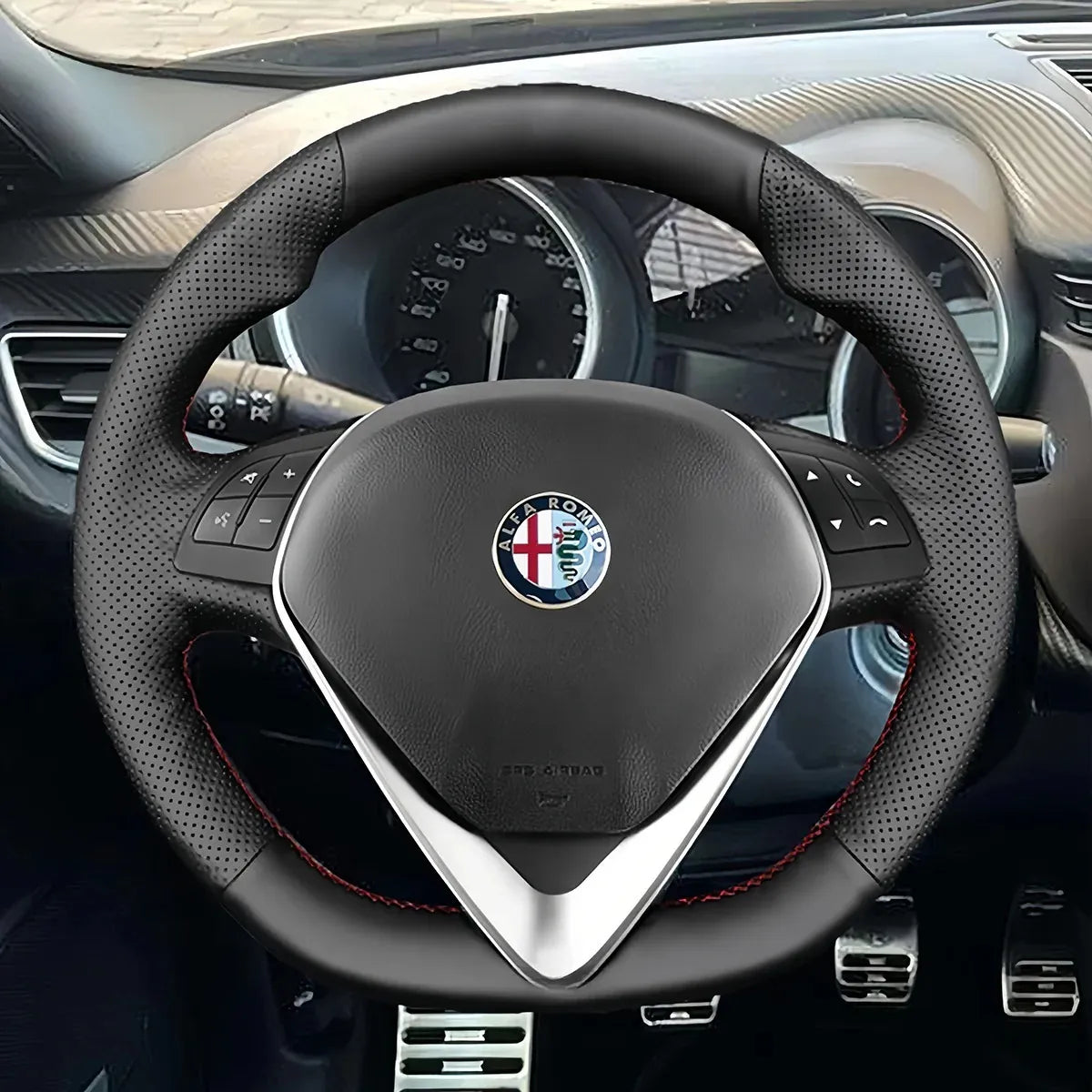 Steering Wheel Cover for Alfa Romeo Giulietta 2014-2021