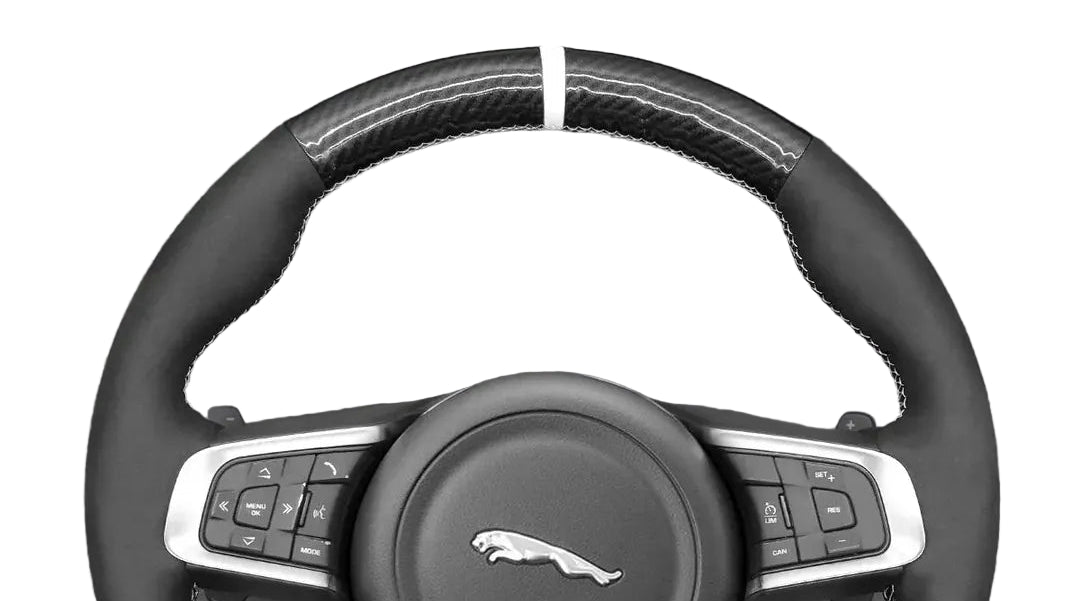 Steering Wheel Cover for Jaguar E-Pace F-Pace XE XF Sportbrake 2015-2021