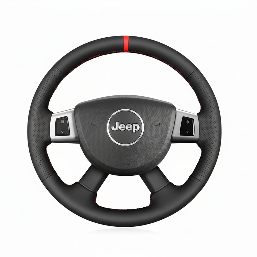Steering Wheel Cover for Jeep Commander XK Grand Cherokee III WK IV KK 2008-2010