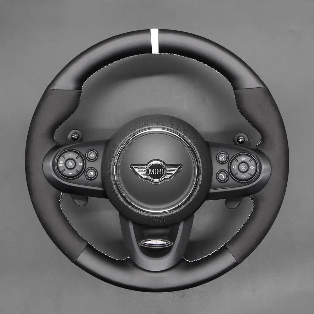 Steering Wheel Cover for Mini Clubman Convertible Countryman JCW F56 2014-2020